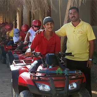 Twilight Wonders: The Majestic 5-Hour Sunset Quad Tour & Bedouin Extravaganza